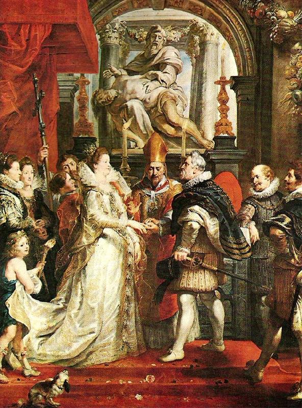 Peter Paul Rubens the proxy marriage of marie de medicis